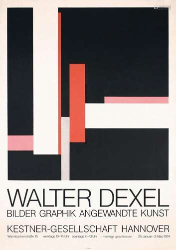 Walter Dexel Bilde Graphik Angewandte Kunst - Kestner-Gesell...