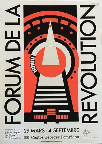 Forum Revolution 29 Mars 4 Septembre Centre Georges Pompidou...