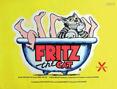 Fritz the Cat He 's X Animated Affiche Anglaise      Affiche...