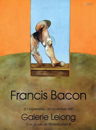 Francis Bacon Galerie LelongI. M. L.    1  Affiche  Non-Ento...