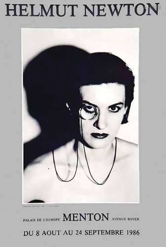 Paloma Picasso - Helmut Newton - MentonAriand  Menton    Aff...