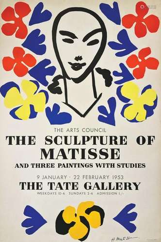 The Arts Council - The Sculpture of Matisse The Tate Gallery...