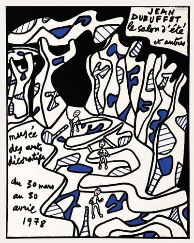 Jean Dubuffet Le Salon d'Eté et autres. Musée des Arts Décor...