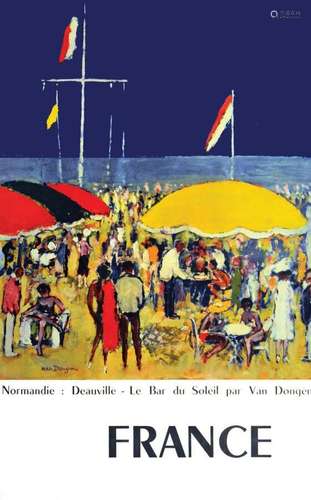 Deauville Normandie: Deauville - Le bar du Soleil Par Van Do...