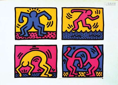 Keith HarringEstate Of Keith Haring    1  Affiche  Non-Entoi...