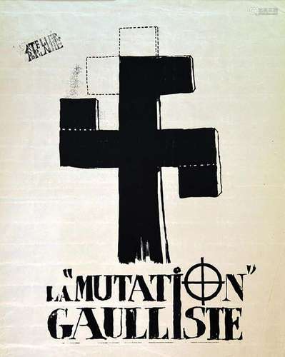 La Mutation Gaulliste Mai 68Atelier Populaire      Affiche e...