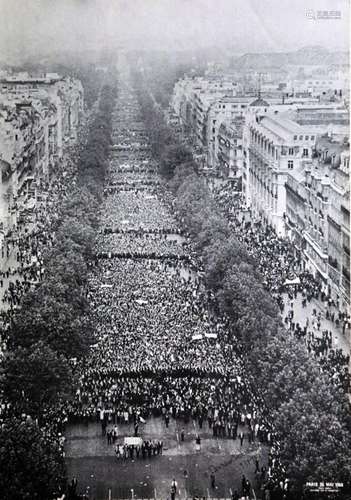 Champs Elysées le 30 Mai Paris Signée M M M et dédicacé  à H...