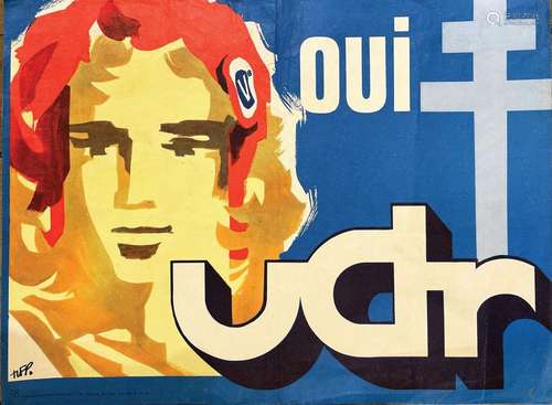 Oui UDR L'Union pour la défense de la République (UDR) Mai 6...