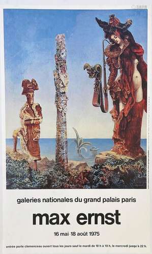 Max Ernst Galeries Nationales du Grand Palais. Paris. 1975.S...