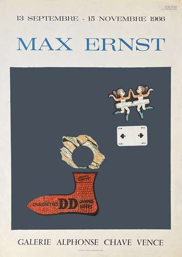 Chausettes DD Jamais Uséees par Max Ernst - Galerie Alphonse...