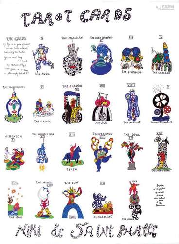 Niki de Saint Phalle - Tarot CardsJNF    1 Affiche  Non-Ento...