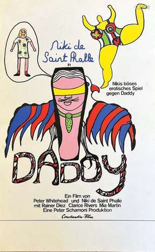 Daddy Niki de Saint Phalle - très rareDans Daddy, film réali...