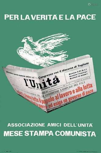 Per la verita e la Pace - L'UnitaUnita      Affiche entoilée...