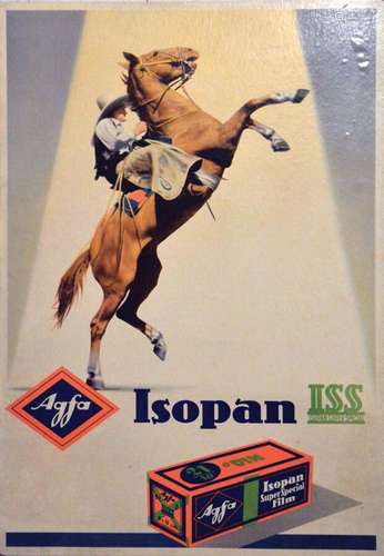 Agfa Isopan ISS Isopan Super Special    Carton Publicitaire ...