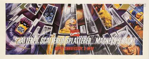 Marvel Anniversary X MEN Shattered Scattered Splattered Magn...