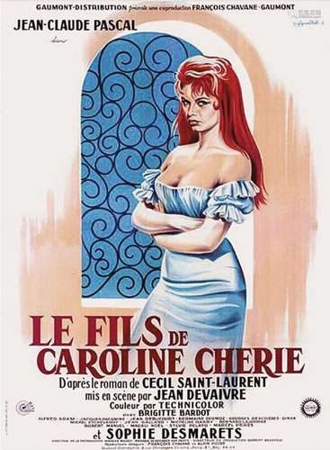 Le Fils de Caroline ChérieSaint  Martin  Paris    Affiche en...