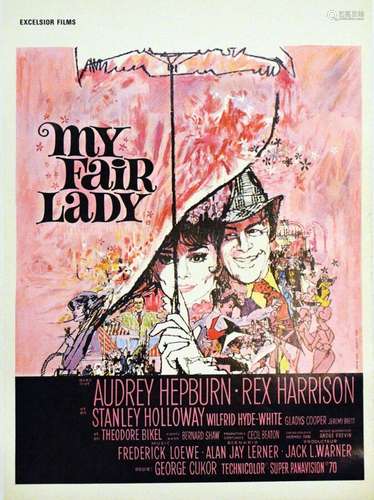 My Fair Lady Audrey Hepburn Rex HarrisonLichtert  Brussel   ...