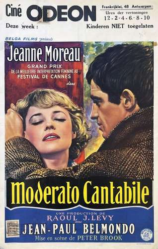 Moderato Cantabile Jeanne Moreau Jean-Paul BelmondoL & H...