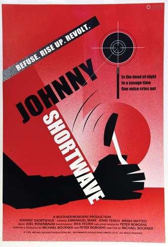 Johnny Shortwave Refuse,Rise Up, Revolt      Affiche entoilé...