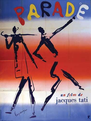 Parade de Jacques TatiGLF  Montrouge  1  Affiche  Non-Entoil...