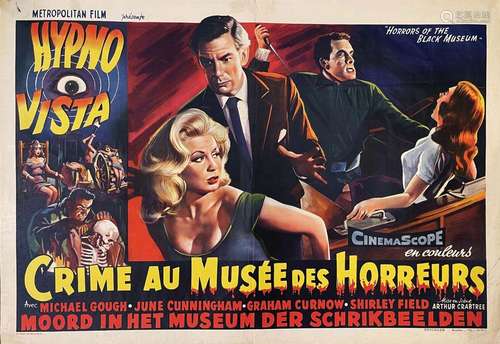 Crime au Musée des HorreursEdicolor  Bruxelles  1  Affiche  ...