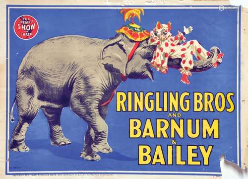 Ringling Bros and Barnum & Bailey    1  Affiche  Non-Ent...