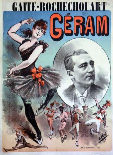 Geram Gaité RochechouardDelanchy & Cie  Paris    Affiche...