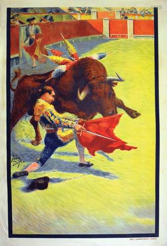 Corrida avant la LettreF. CHAMPENOIS  Paris  1  Affiche  Non...