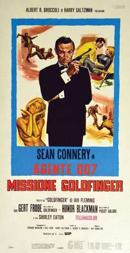 Goldfinger  Agente 007 Missione Goldfinger Sean ConneryNuova...