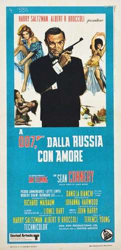 Dalla Russia Con Amore From Russa With Love Sean Connery 007...