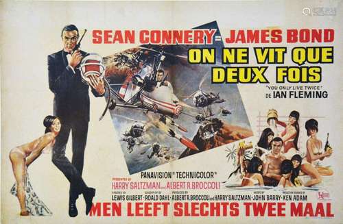 On ne vit que deux fois Sean Connery = James Bonde Men leeft...