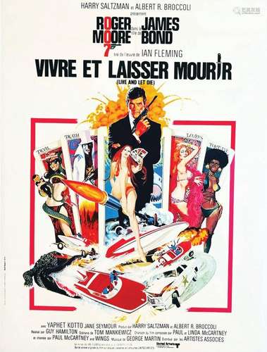 Vivre et Laisser Mourir Roger Moore James BondLalande - Cour...