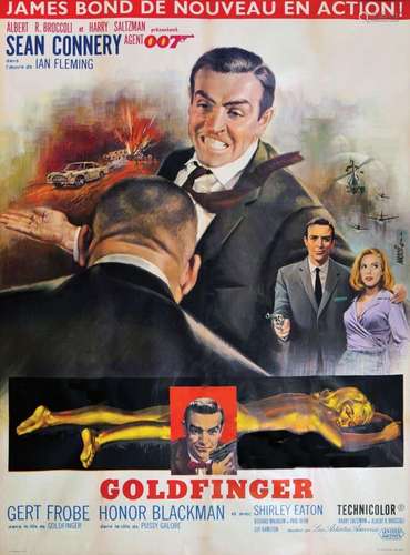 GoldFinger - Jambes BondSaint  Martin  Paris    Affiche ento...