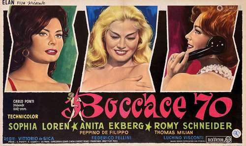 Boccace 70 Sophia Loren Anita Ekberg Romy SchneiderJ. Lichte...