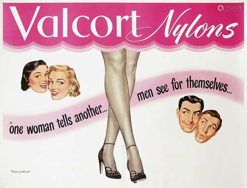 Valcort Nylons One Woman Tells Another Men see for Themselve...