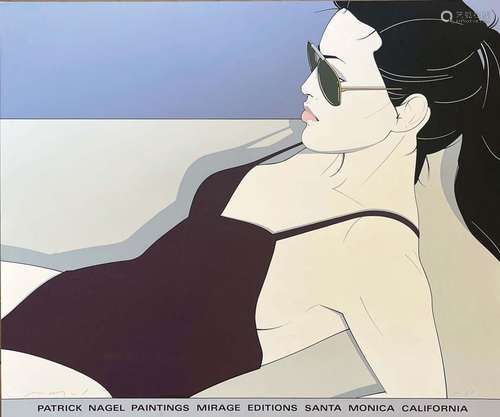 Patrick Nagel Paintings - Graphics - Mirage. Santa Monica  S...