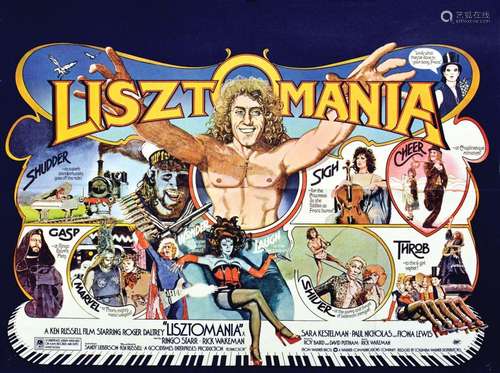 The Who LisztomaniaW. E. Bery LTD  Printed in England    Aff...