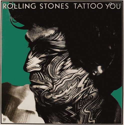 Rolling Stones Tattoo You ( Verte)      Affiche entoilée/  V...