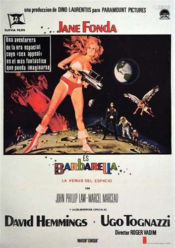 Barbarella Jane Fonda es Barbarella la venus del espacion af...