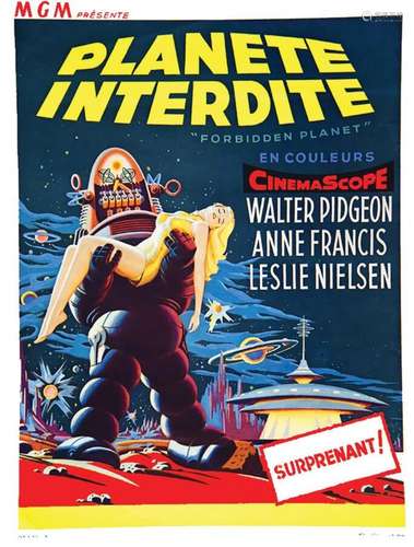 Planete Interdite - Forbidden Planet Walter PigeonLichtert  ...