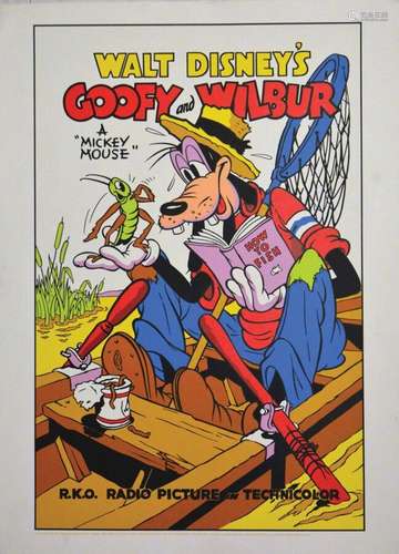 Goofy & Wilbur SérigraphieCircle Fine Art Corporation  C...