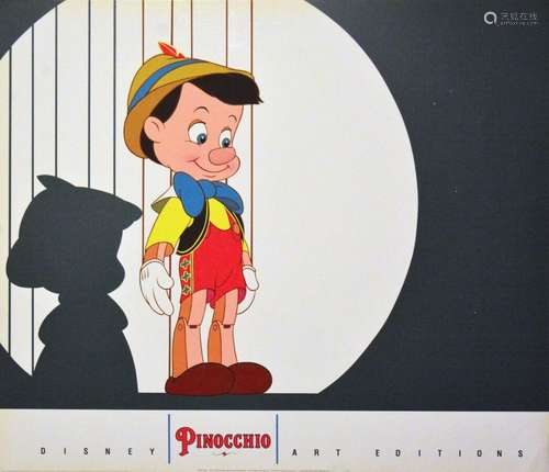 Pinochio Disney Art Editions SérigraphieDisney Art Editions ...