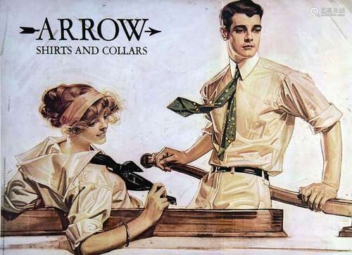 Arrow Shirts & Collards     Aff. Entoilée. / Vintage Pos...