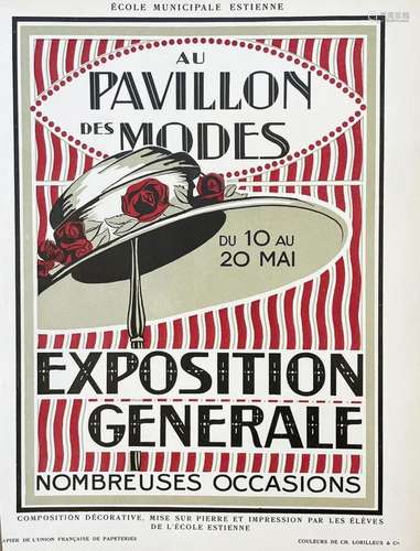 Ecole Municipale Estienne Au Pavillon des Modes Exposition G...