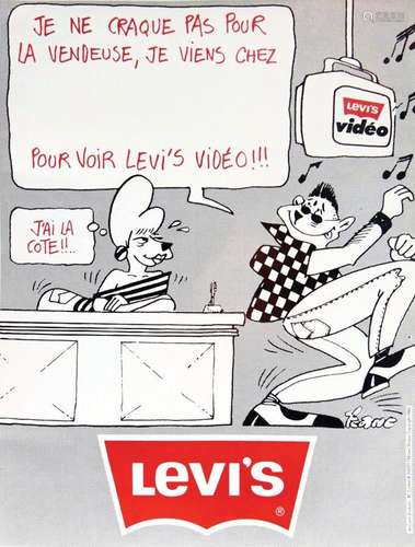 Levi'S Je ne Craque Pas pour la Vendeuse, Je viens chez  Pou...