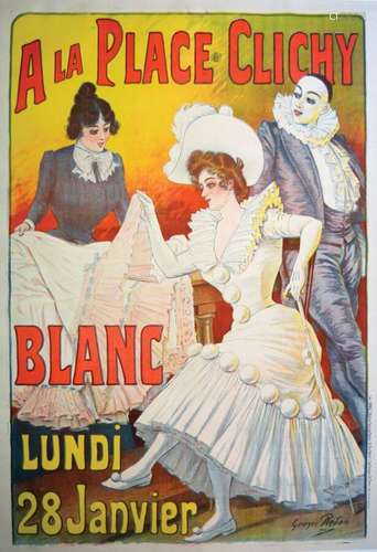 Le Blanc A La Place ClichyChaix ( Atelier Georges Redon )  P...