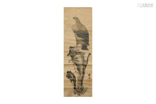 LIN LIANG (follower of, 1429 – 1494). Eagle, ink on paper, h...