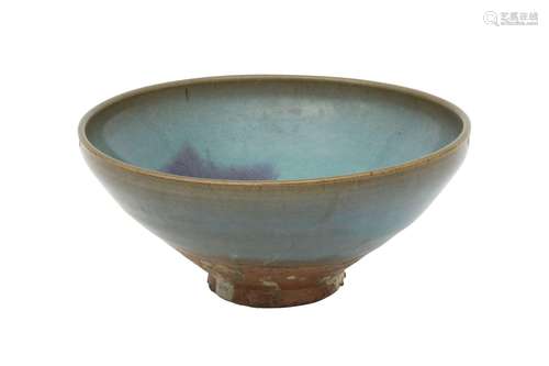 A CHINESE JUN-YAO BOWL. Probably Song Dynasty. The deeply ro...