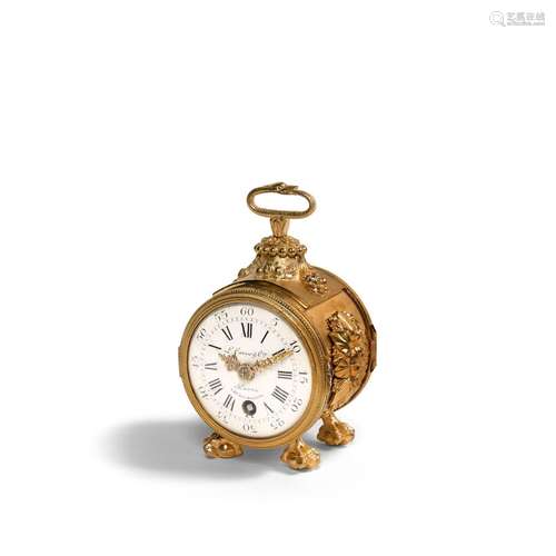 PENDULETTE D'OFFICIER PAR L. CAISSO & CIE, VERS 1820de f...