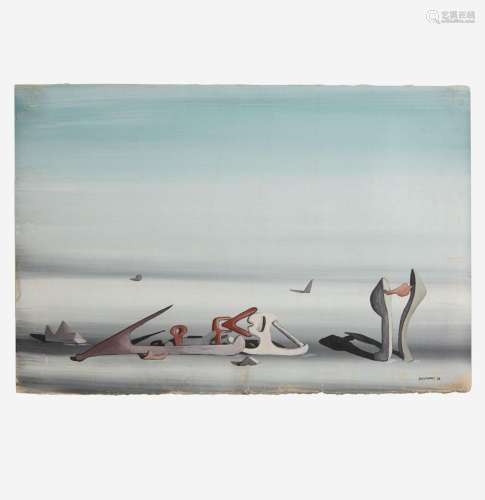 Yves Tanguy (American/French, 1900-1955) Composition Surréal...